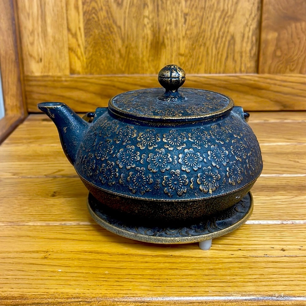 Japanese cast iron tea pot kettle